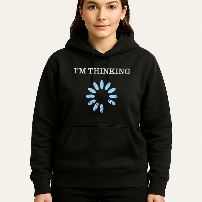 IM Thinking It Nerd Geeks Programmers Hoodie
