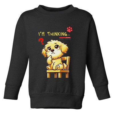 IM Thinking Toddler Sweatshirt