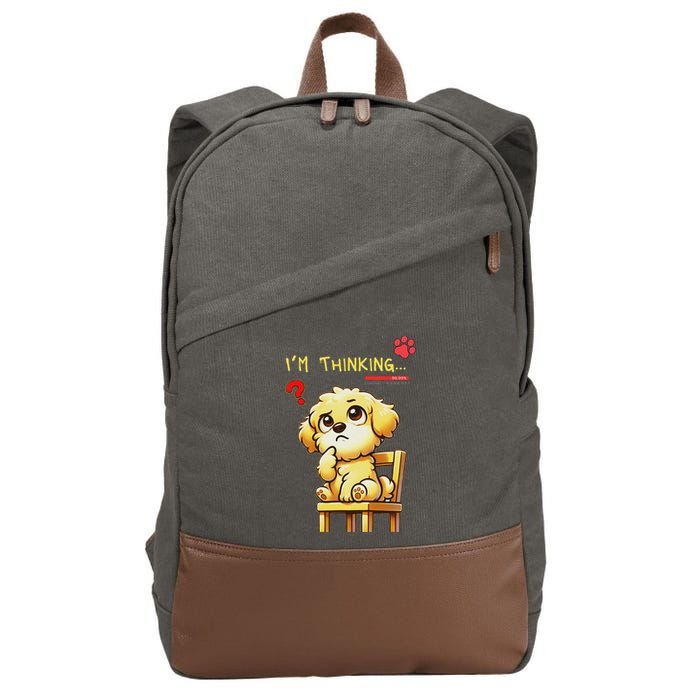 IM Thinking Cotton Canvas Backpack