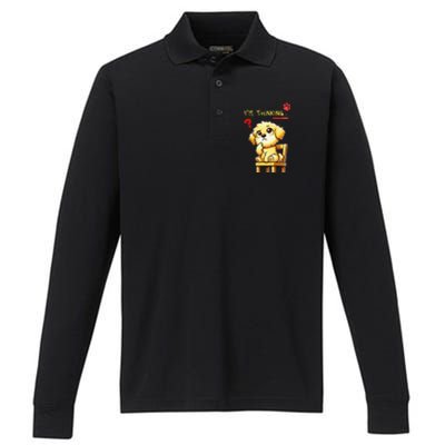 IM Thinking Performance Long Sleeve Polo