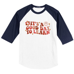 Inspirational Teacher It's A Good Day To Learn Teacher Day Baseball Sleeve Shirt