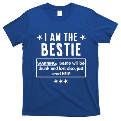 Ing Tee If Lost Or Drunk Return To I Am The Bestie Funny Gift T-Shirt