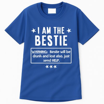 Ing Tee If Lost Or Drunk Return To I Am The Bestie Funny Gift Tall T-Shirt