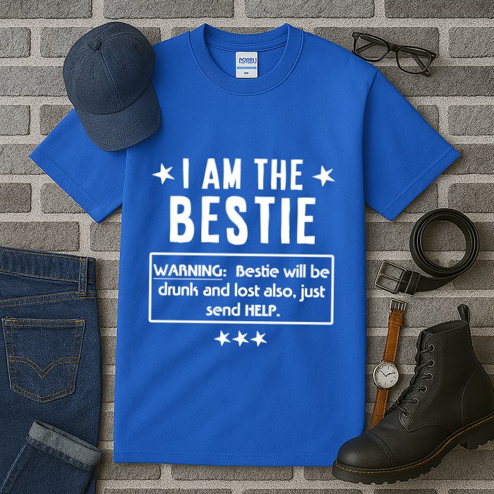 Ing Tee If Lost Or Drunk Return To I Am The Bestie Funny Gift Tall T-Shirt