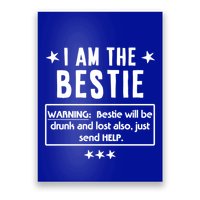 Ing Tee If Lost Or Drunk Return To I Am The Bestie Funny Gift Poster