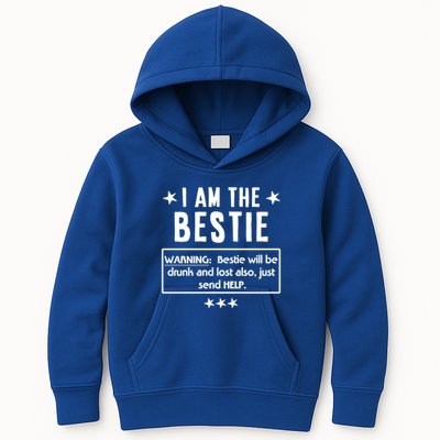 Ing Tee If Lost Or Drunk Return To I Am The Bestie Funny Gift Kids Hoodie