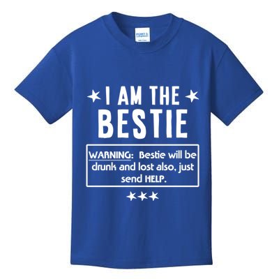 Ing Tee If Lost Or Drunk Return To I Am The Bestie Funny Gift Kids T-Shirt