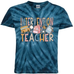 Intervention Teacher Kids Tie-Dye T-Shirt