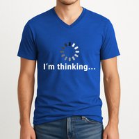 IM Thinking V-Neck T-Shirt