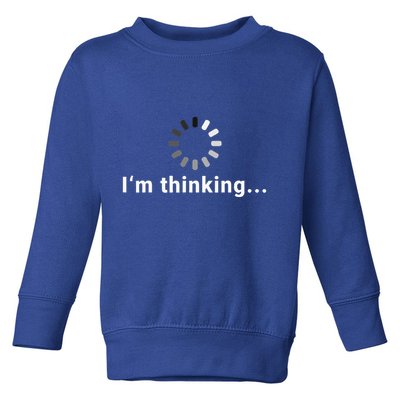 IM Thinking Toddler Sweatshirt