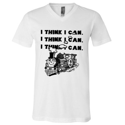 I Think I Can Train V-Neck T-Shirt