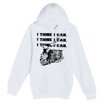 I Think I Can Train Premium Pullover Hoodie