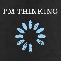 IM Thinking It Nerd Geeks Programmers Garment-Dyed Heavyweight T-Shirt