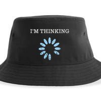 IM Thinking It Nerd Geeks Programmers Sustainable Bucket Hat