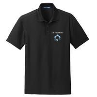 IM Thinking It Nerd Geeks Programmers Dry Zone Grid Polo