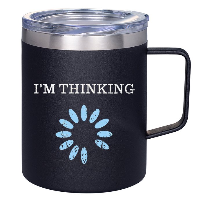 IM Thinking It Nerd Geeks Programmers 12oz Stainless Steel Coffee Mug