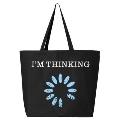 IM Thinking It Nerd Geeks Programmers 25L Jumbo Tote