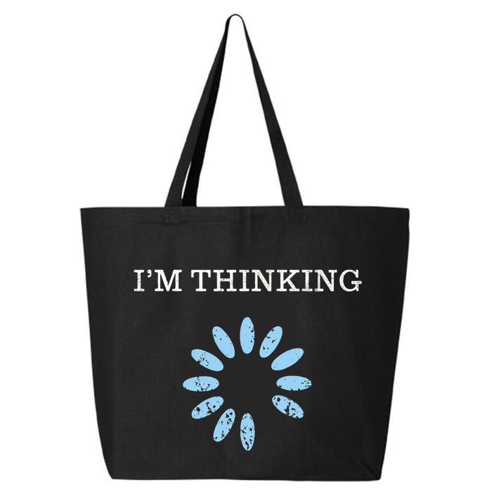 IM Thinking It Nerd Geeks Programmers 25L Jumbo Tote