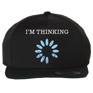 IM Thinking It Nerd Geeks Programmers Wool Snapback Cap