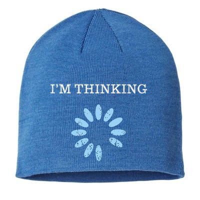 IM Thinking It Nerd Geeks Programmers Sustainable Beanie