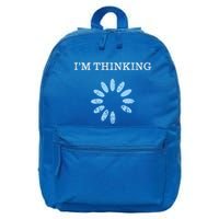 IM Thinking It Nerd Geeks Programmers 16 in Basic Backpack