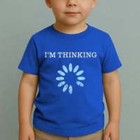 IM Thinking It Nerd Geeks Programmers Toddler T-Shirt