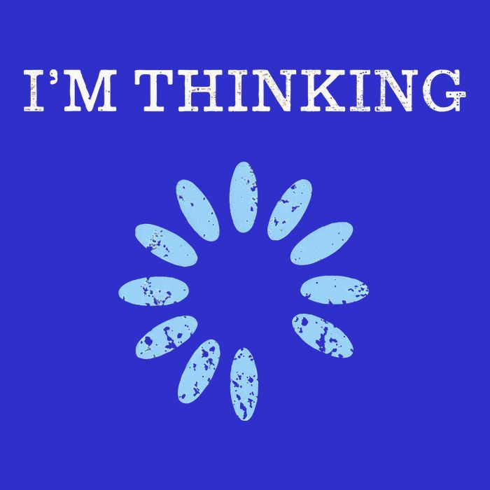 IM Thinking It Nerd Geeks Programmers Kids T-Shirt