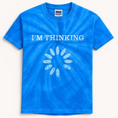 IM Thinking It Nerd Geeks Programmers Kids Tie-Dye T-Shirt