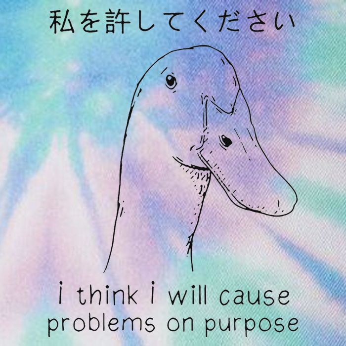 I Think I Will Cause Problems On Purpose Funny Goose Legacy Tie Dye Trucker Hat