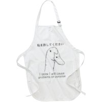 I Think I Will Cause Problems On Purpose Funny Goose Apron