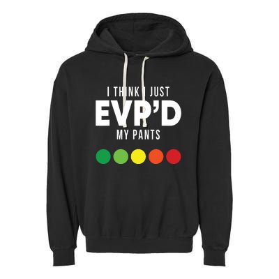 I Think I Just Evpd My Pants Funny Evp Ghost Hunting Hunter Garment-Dyed Fleece Hoodie