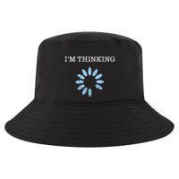 Im Thinking It Nerd Geeks Programmers Cool Comfort Performance Bucket Hat