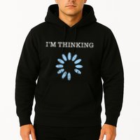Im Thinking It Nerd Geeks Programmers Hoodie