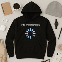 Im Thinking It Nerd Geeks Programmers Hoodie