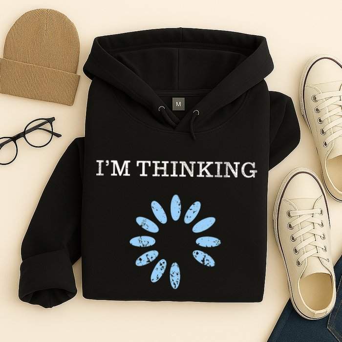Im Thinking It Nerd Geeks Programmers Hoodie