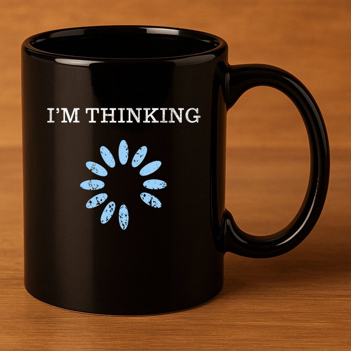 Im Thinking It Nerd Geeks Programmers 11oz C Handle Ceramic Mug