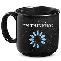Im Thinking It Nerd Geeks Programmers 15oz Campfire Ceramic Mug