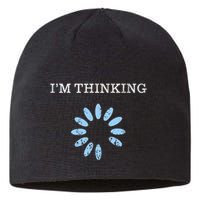 Im Thinking It Nerd Geeks Programmers Sustainable Beanie