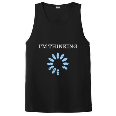 Im Thinking It Nerd Geeks Programmers PosiCharge Competitor Tank