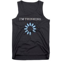 Im Thinking It Nerd Geeks Programmers Tank Top