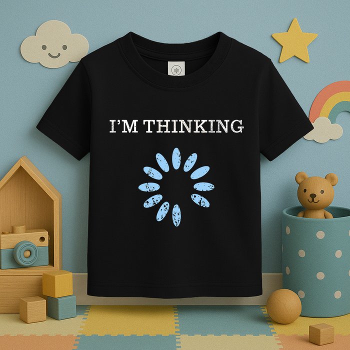 Im Thinking It Nerd Geeks Programmers Toddler T-Shirt