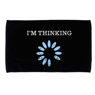 Im Thinking It Nerd Geeks Programmers Microfiber Hand Towel