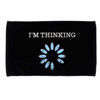 Im Thinking It Nerd Geeks Programmers Microfiber Hand Towel