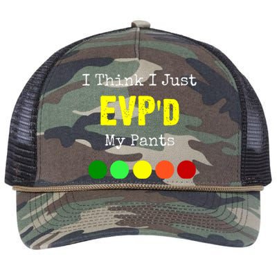 I Think I Just Evpd My Pants For A Ghost Hunter Retro Rope Trucker Hat Cap