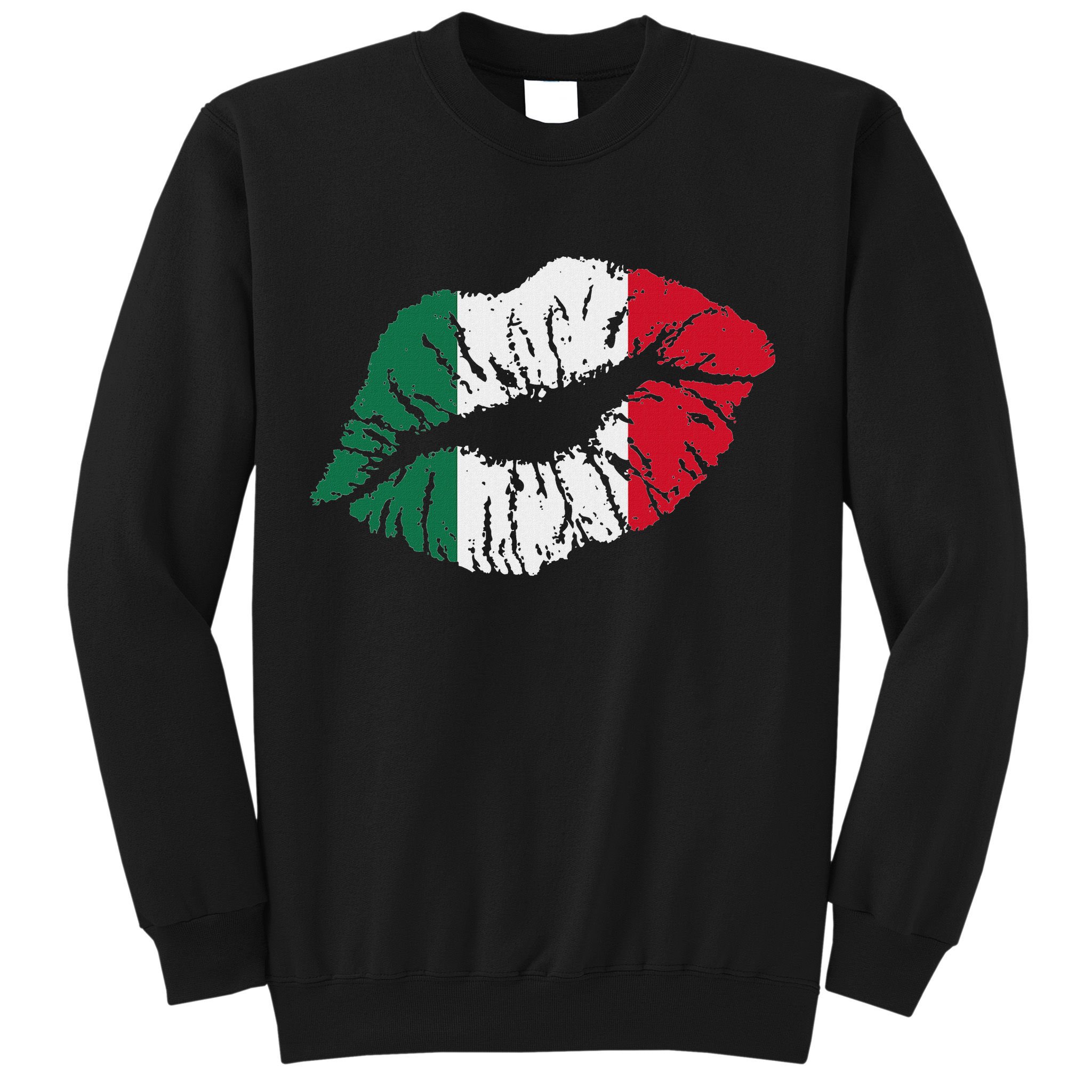 Italy T Italy Kiss Lips Italian Gift Italian Sweatshirt