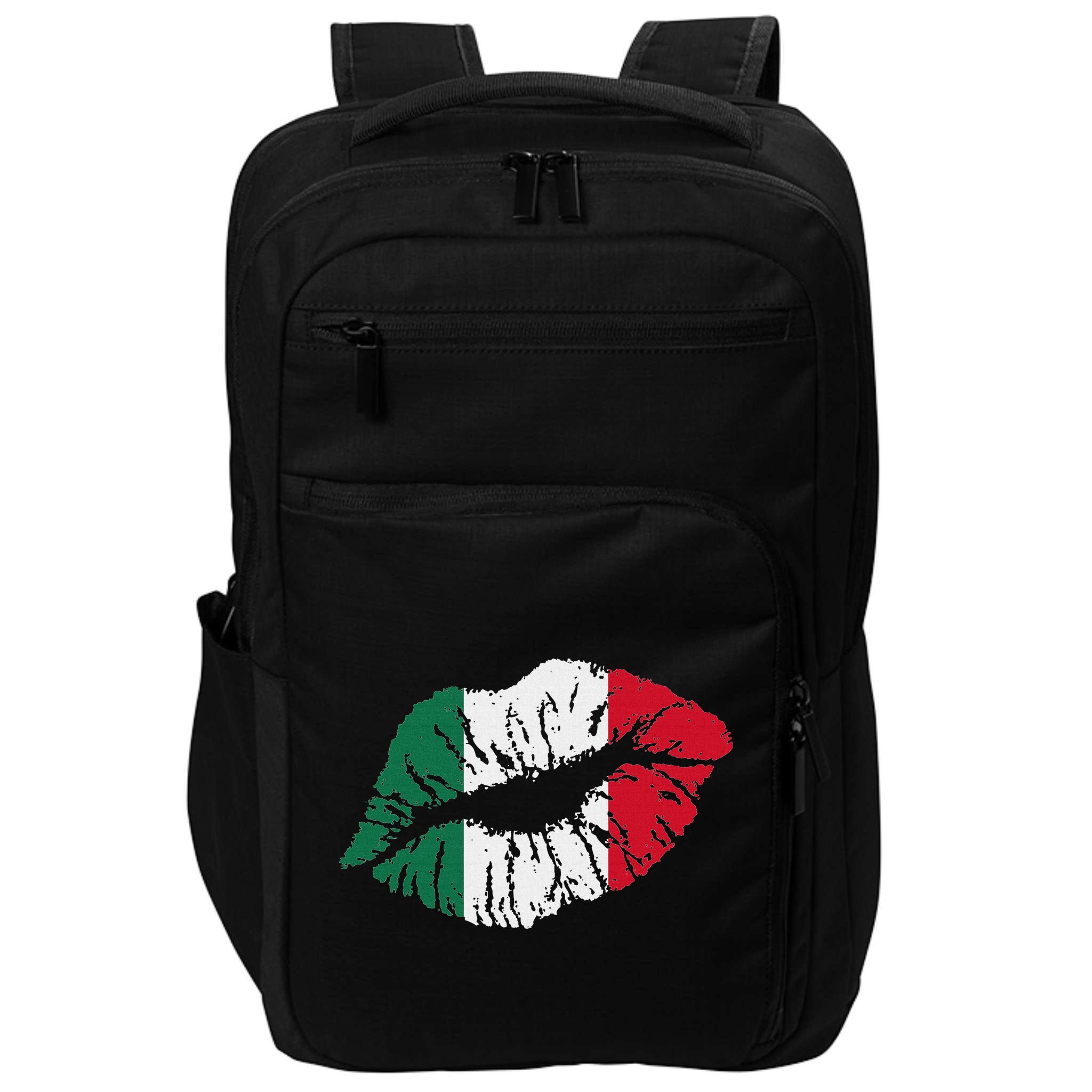 Italy T Italy Kiss Lips Italian Gift Italian Impact Tech Backpack