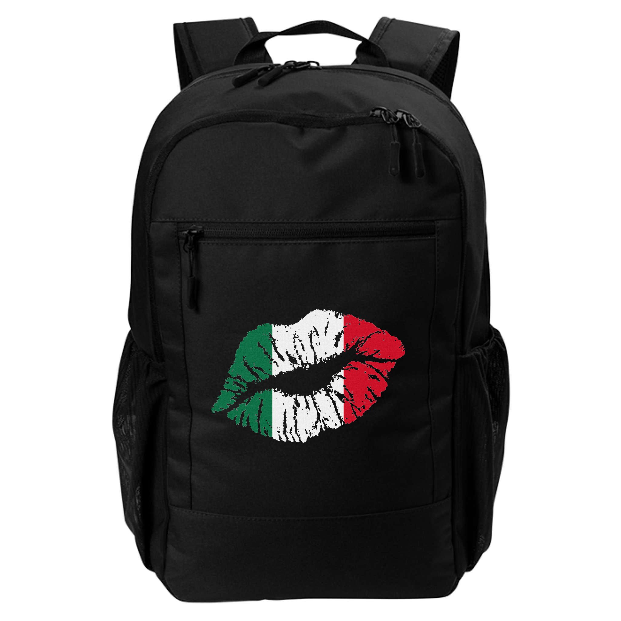 Italy T Italy Kiss Lips Italian Gift Italian Backpack