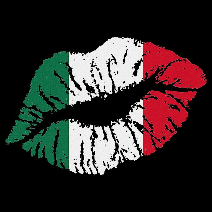 Italy T Italy Kiss Lips Italian Gift Italian Bucket Hat