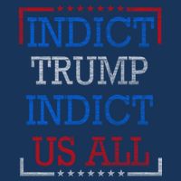 Indict Trump Indict Us All Support President Trump Bucket Hat