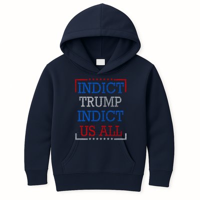 Indict Trump Indict Us All Support President Trump Kids Hoodie